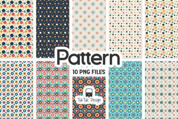Colorful Geometric Circle Pattern PNG: A Modern Design Essential