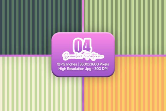 Earthy Stripe Seamless Pattern Pack: A Natural Touch for Creative Projects