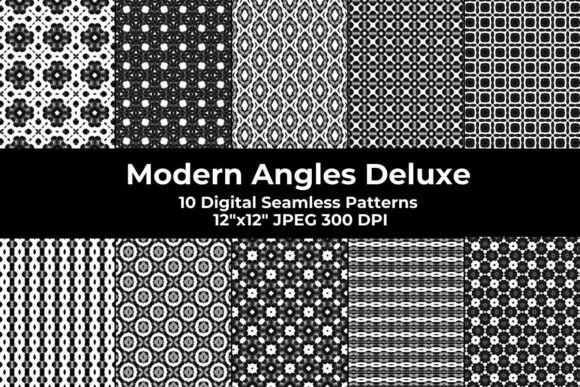 Modern Angles Deluxe – Black White Set: A Versatile Design Resource for Today’s Creators