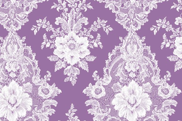 Seamless Pattern 2 Vintage Lace Ornament: A Timeless Design for Modern Creatives