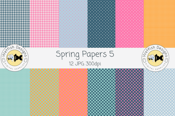 Spring Seamless Pattern Paper 5