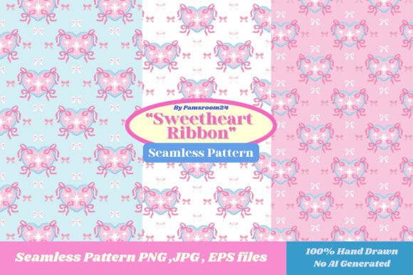Valentine Pastel Seamless Pattern